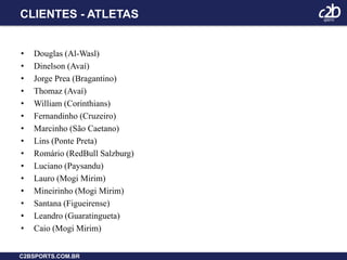 Modificações do treinamento individual;