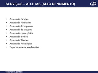 Relatório mensais de evolução dos jogadores;