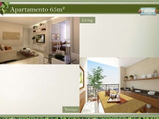 Conceito do EmpreendimentoOs itens que compõem o empreendimento foram muito bem avaliados, desde as plantas até às áreas comuns de cada condomínio; As opções de itens de lazer satisfazem o público-alvo do empreendimento e são considerados um grande apoio à escolha do apartamento;As plantas são consideradas ideais para este perfil, adequando-se a necessidade da família, com ênfase para a distribuição dos cômodos e o tamanho da suíte.Fonte: Pesquisa quantitativa junho 2010 e qualitativa novembro 2009 – IM São PauloPercepções sobre o EmpreendimentoSegurança e TranquilidadeFacilidade de acesso e InfraestruturaVantagens Percebidas no Camino