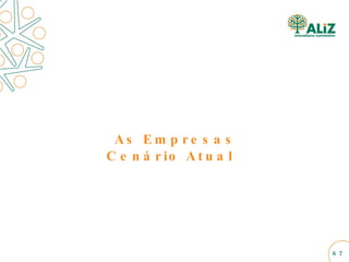 As Empresas Cenário Atual 