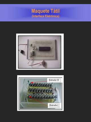 Maquete Tátil
(Interface Eletrônica)
 