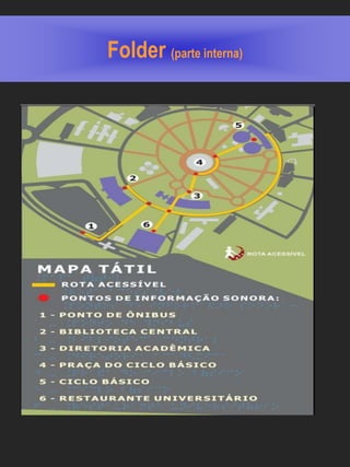 Folder (parte interna)
 