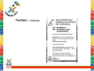 Panfleto - motorista




 Marca
Presença
 