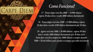 Apresentação golpe Carpe Diem
