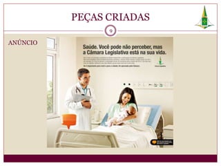 PEÇAS CRIADAS
                9

ANÚNCIO
 