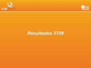 Resultados 3T08
 