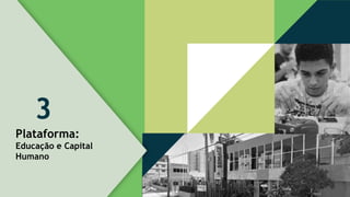 Plataforma:
Educação e Capital
Humano
3
 