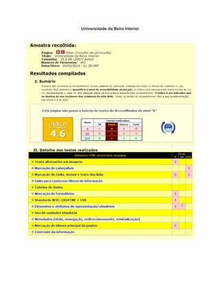 Universidade da Beira Interior  
 
 
 
 
   
 
 