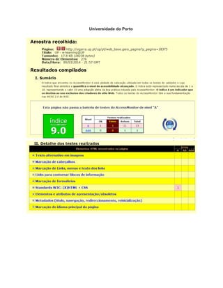 Universidade do Porto 
 
 
 
 
   
 
 