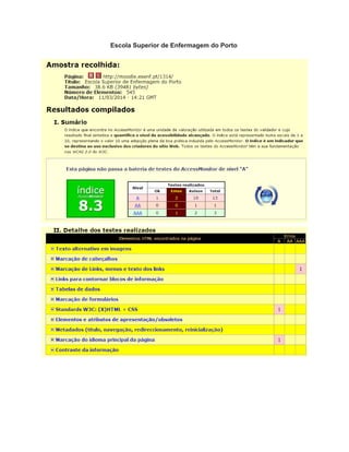 Escola Superior de Enfermagem do Porto 
 
 
 
 
   
 
 