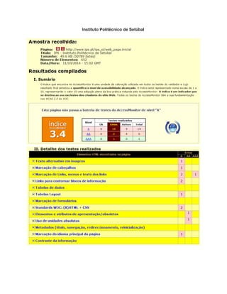 Instituto Politécnico de Setúbal 
 
 
 
 
   
 
 