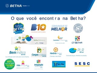 O que você encont r a na Bet ha?
 