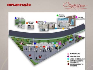 IMPLANTAÇÃO C B A 