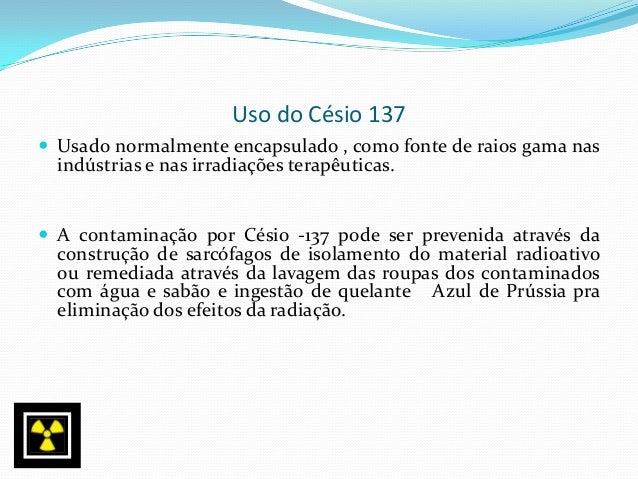 Apresentação cesio 137