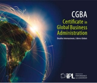Certificate in Global Business Administration