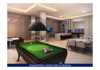 GOURMETERIA E JOGOS PARA 35 PESSOAS
 