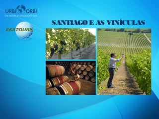 SANTIAGO E AS VINÍCULAS
 