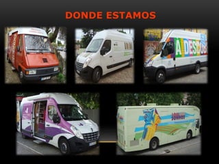 DONDE ESTAMOS
69 Bibliotecas Itinerantes
 