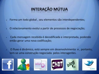  Teoria dos sistemas: interação humana como um sistema aberto  