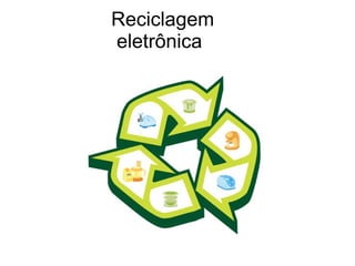 Reciclagem  eletrônica 