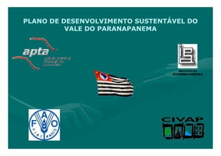 PLANO DE DESENVOLVIMENTO SUSTENTÁVEL DO
          VALE DO PARANAPANEMA
 