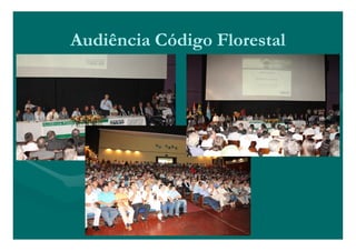 Audiência Código Florestal
 