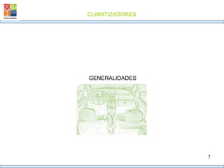 CLIMATIZADORES
7
GENERALIDADES
 
