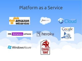 Platform as a Service
 