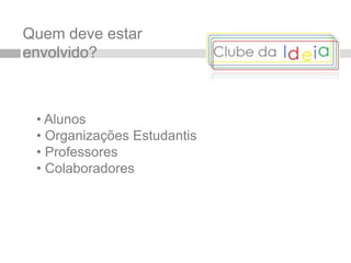 Objetivo Filtrar conhecimento de qualidade;