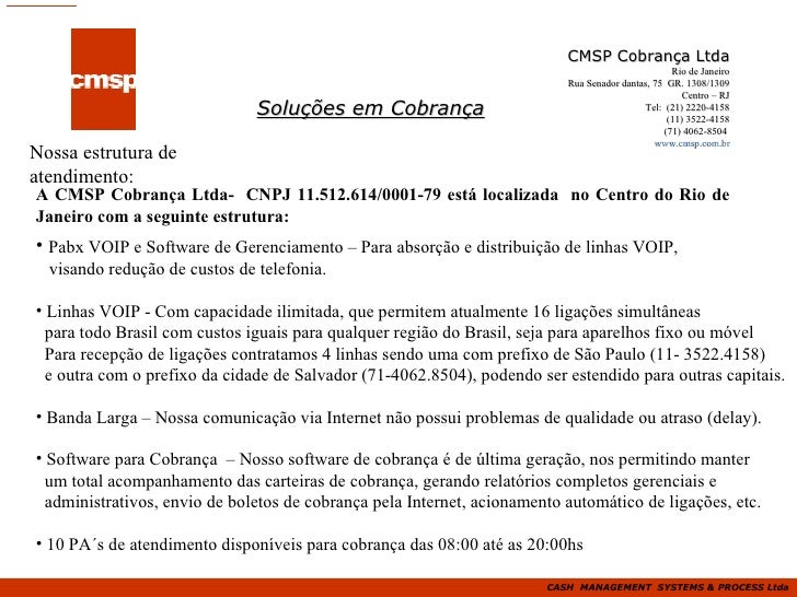 Cobranca Extra Judicial de Recebíveis