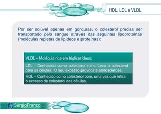  O colesterol é responsável por desempenhar funções vitais como: