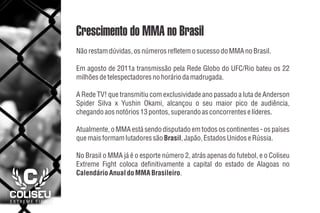 Apresentação Coliseu Extreme Fight