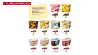 COLOCAR PRODUTOS E DESCRIÇÃO
 
