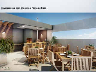 Churrasqueira com Chopeira e Forno de Pizza
 