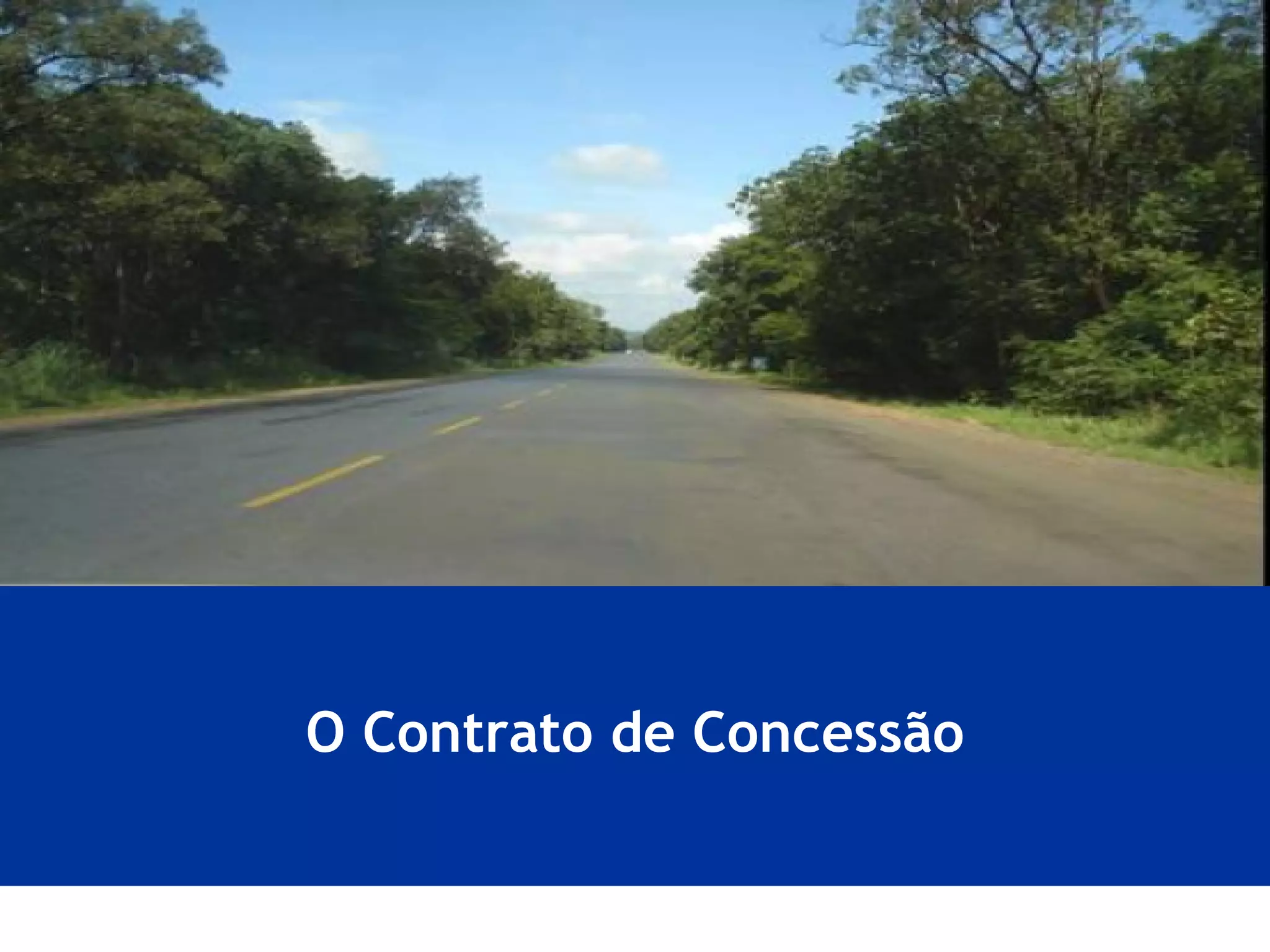 O Contrato de Concessão 