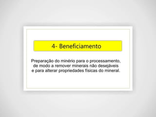 Conhecendo a Indústria de Mineração