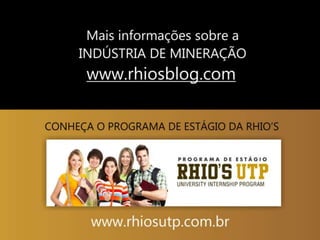 Conhecendo a Indústria de Mineração