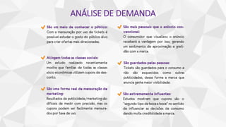 ANÁLISE DE DEMANDA
 