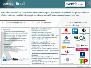 Mais de 600 projetos/serviços prestados em 2010