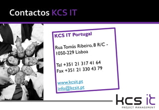 Apresentação Corporativa Kcs It 2010