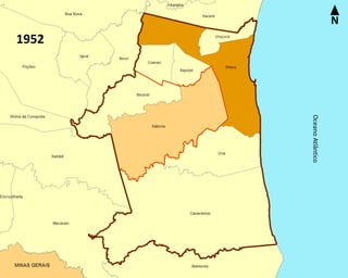 N
OceanoAtlântico
1952
 