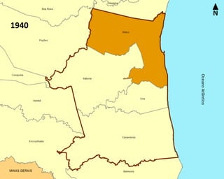 N
OceanoAtlântico
1940
 