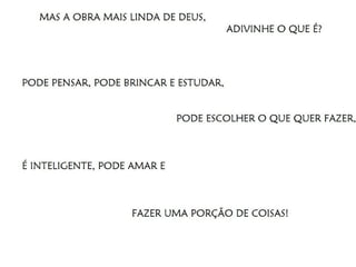 Apresentação criação do mundo