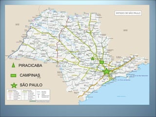 PIRACICABA
CAMPINAS
SÃO PAULO
 