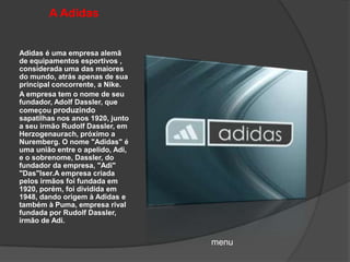 concorrentes da adidas