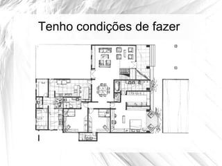 Tenho condições de fazer
 