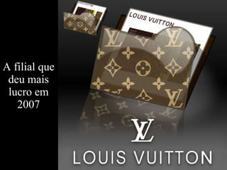 A filial que deu mais lucro em 2007 43% 
