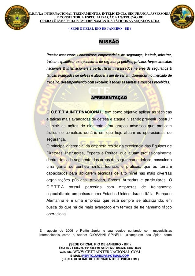 E mail apresentacao da empresa