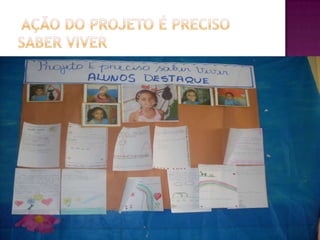    Contadores na entrega do baú  para o cantinho da leitura na sala