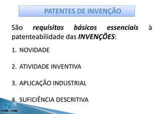 Suaconcessão é de atribuição do INPI.